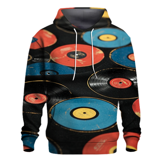 Classic Vinyl Groove Hoodie