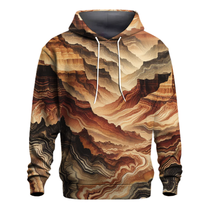 Earthy Canyon Tie-Dye Hoodie