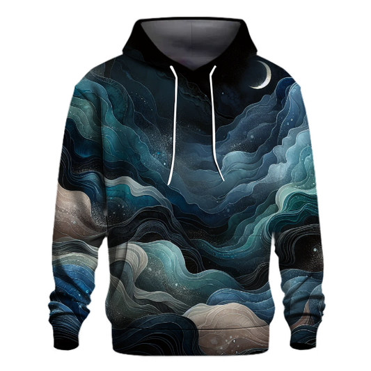 Midnight Ocean Hoodie Custom Hoodies