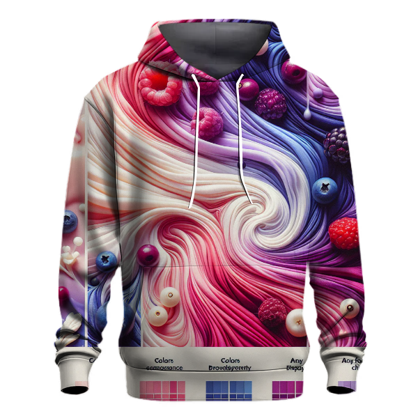 Berry Smoothie Tie-Dye Hoodie