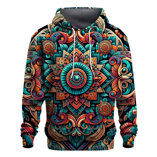 Retro Kaleidoscope Dreams Hoodie