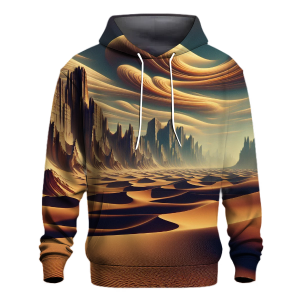 Surreal Desert Landscape Hoodie