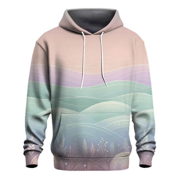 Soft Misty Meadow Hoodie