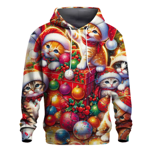 Kris Kringle Kitties Hoodie