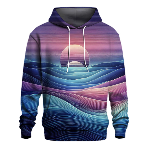 Lakeside Dusk Gradient Hoodie