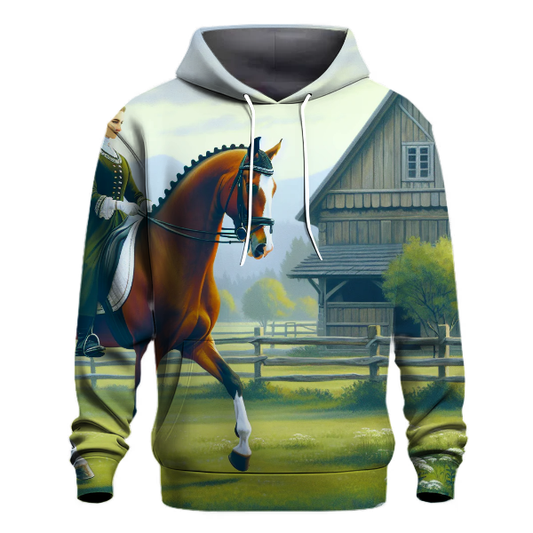 Horseback Equestrian Elegance Hoodie