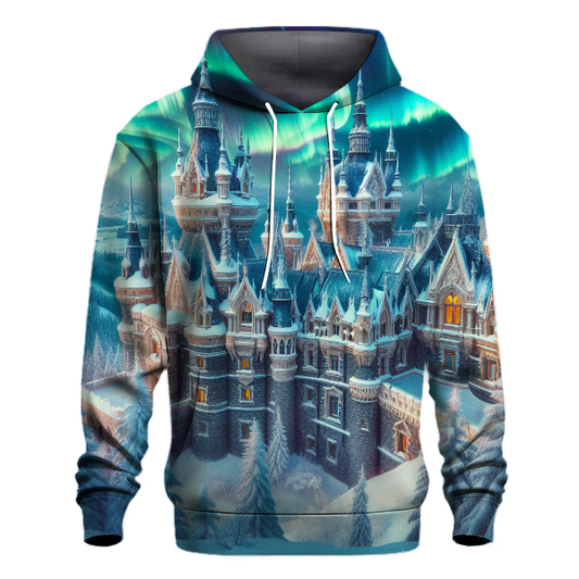 Festive Snowy Castle Hoodie