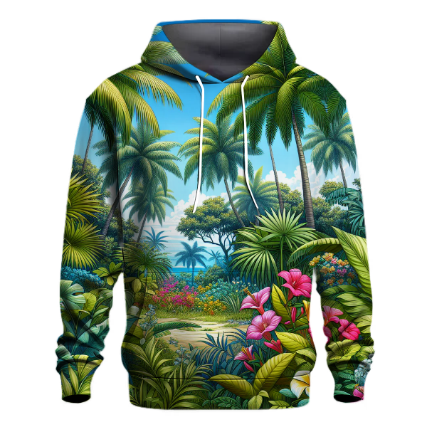 Retro Tropical Paradise Hoodie