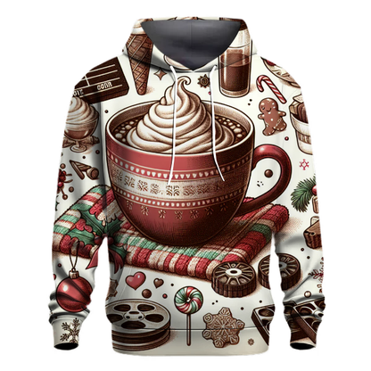 Cocoa and Christmas Movies Hoodie