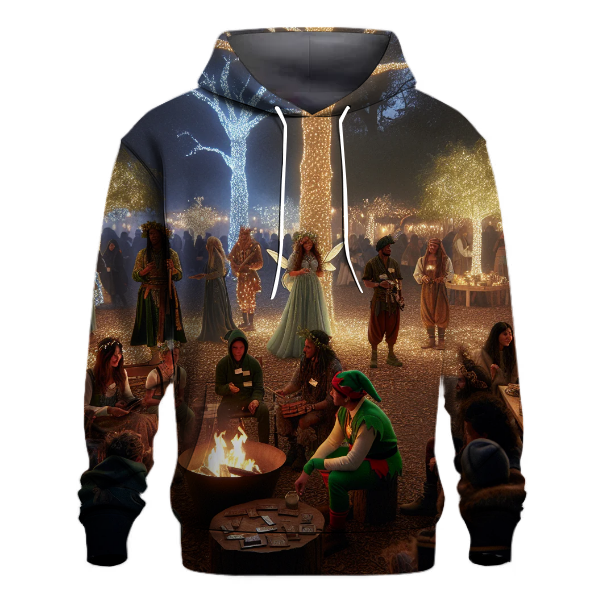 Enchanted Christmas Forest Fair Hoodie