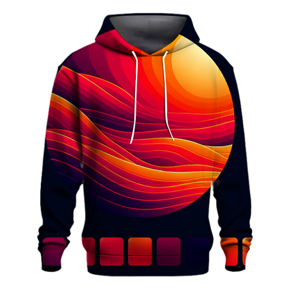 Fiery Sunset Spectrum Hoodie