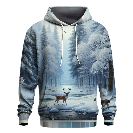 Winter Woodland Wonder Hoodie Pullover Hoodies