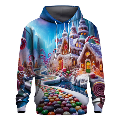 Frosted Christmas Candy Land Hoodie