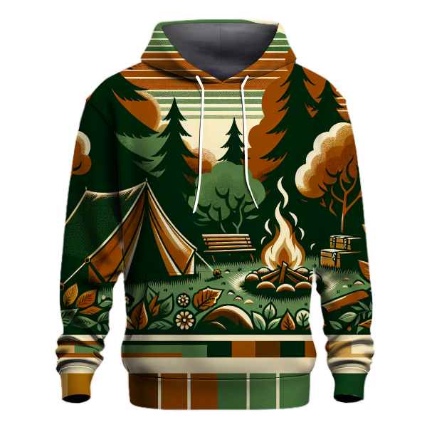 Vintage Camping Adventure Hoodie