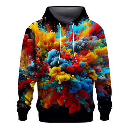 Rainbow Splatter Hoodie