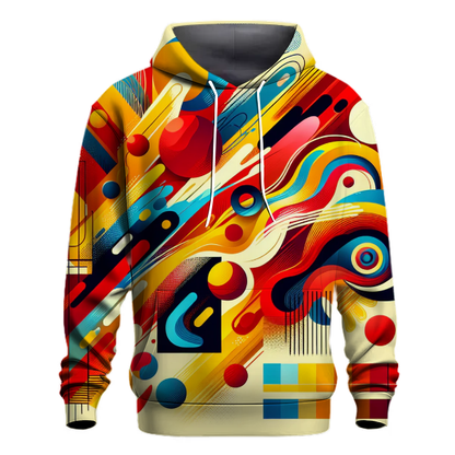 Funky Graphic Explosion Hoodie