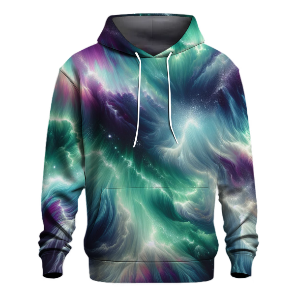 Aurora Horizon Tie-dye Design Hoodie