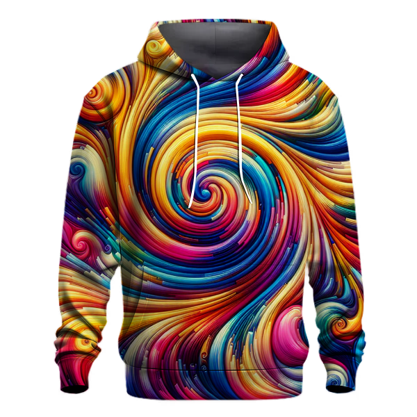 Spiral Wave Hoodie