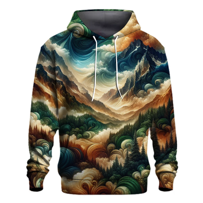 Mountain Summit Tie-Dye Hoodie