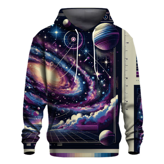 Cosmic Retro Galaxy Hoodie