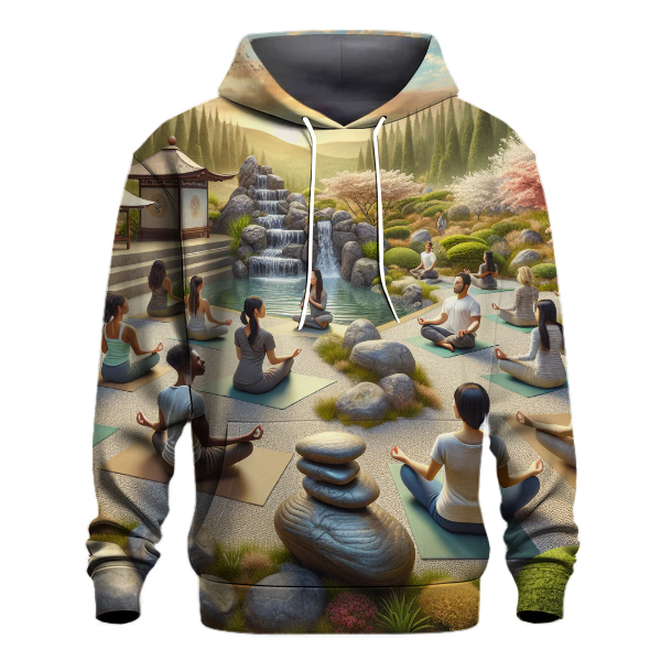 Yoga Zen Garden Hoodie