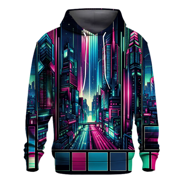 Futuristic Cyberpunk Dreams Hoodie