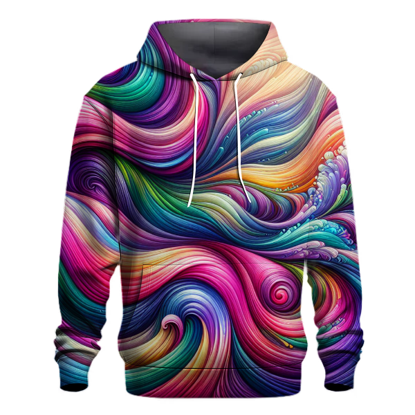 Flower Power Wave Hoodie