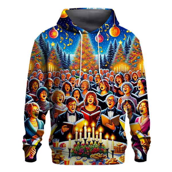 Traditional Christmas Carol Sing-Along Hoodie