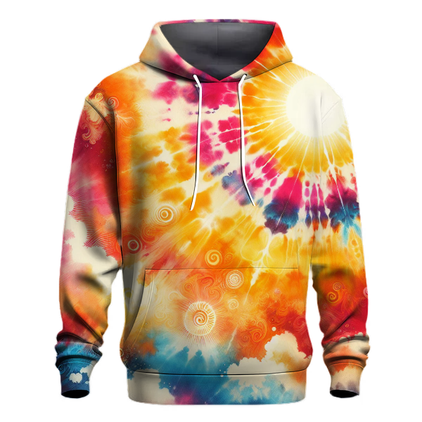 Tropical Sunset Vibes Hoodie