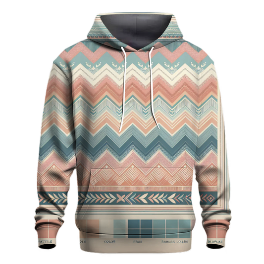 Boho Chic Chevron Hoodie