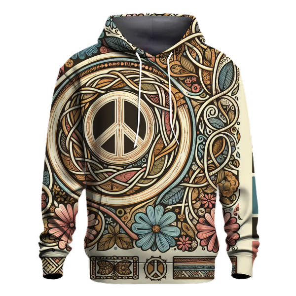 Peaceful Hippie Harmony Hoodie