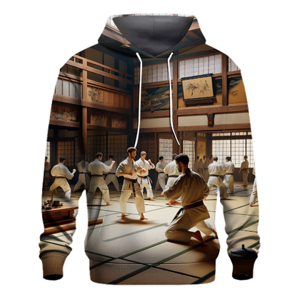 Karate Dojo Discipline Hoodie