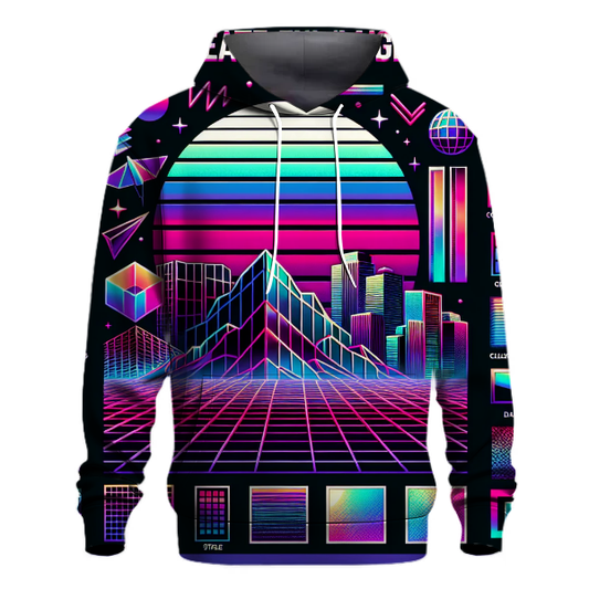 Vaporwave Nightfall Hoodie