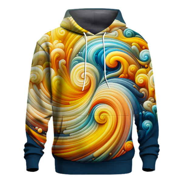 Sunny Days Tie-dye Design Hoodie