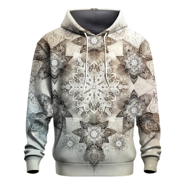 Glistening Snowflake Harmony Hoodie