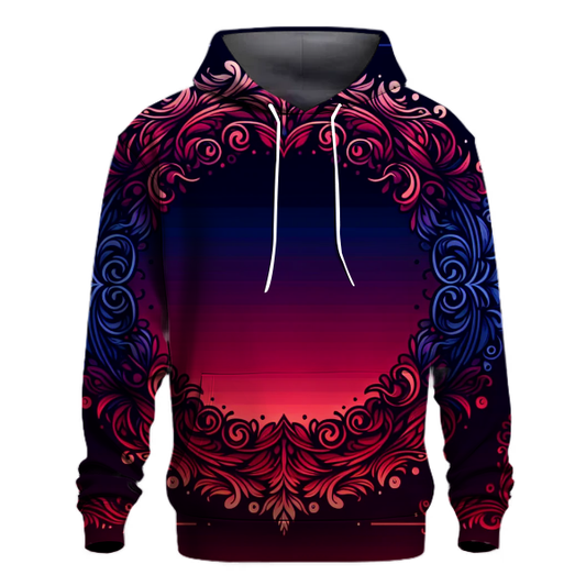 Twilight Ember Gradient Hoodie