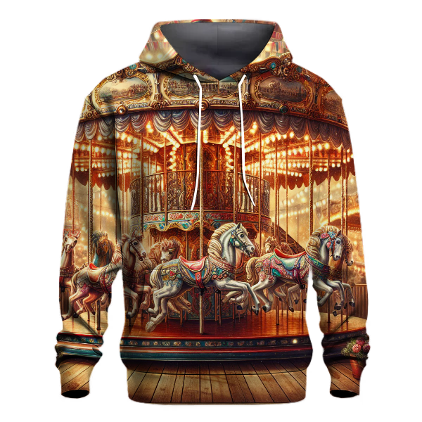 Vintage Carousel Dream Hoodie