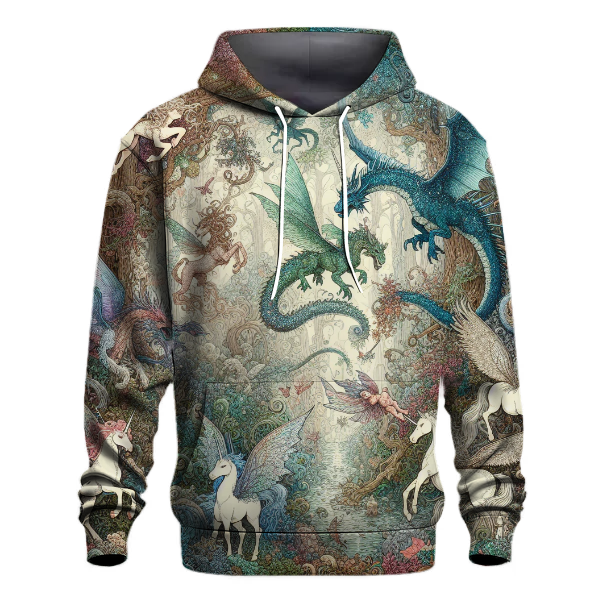 Enchanting Mythical Forest Hoodie Custom Hoodies