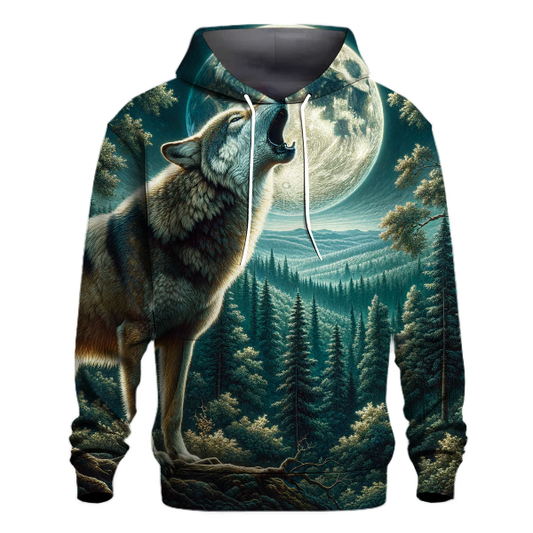 Majestic Wolf Spirit Hoodie