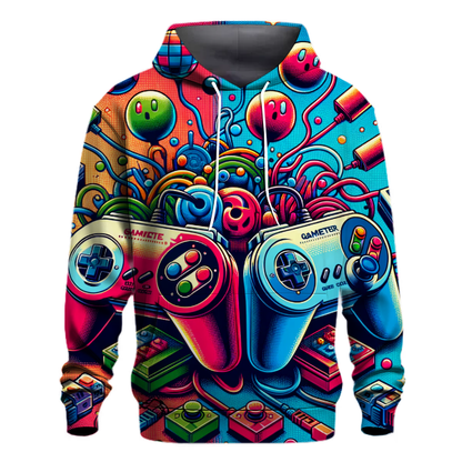 Retro Gaming Delight Hoodie