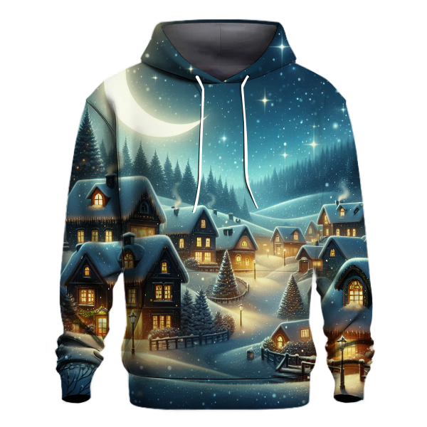 Starlit Christmas Eve Hoodie