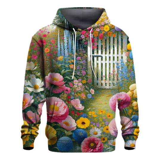 Vibrant Garden Delight Hoodie