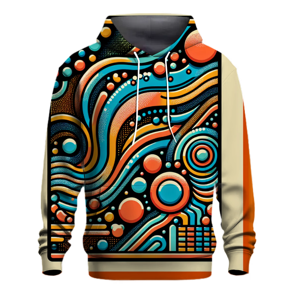 Funky Dots and Lines Hoodie