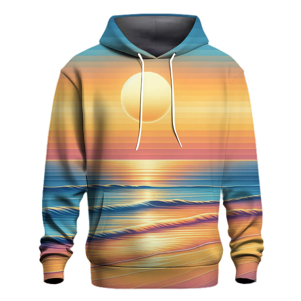 Sunset Beach Gradient Hoodie