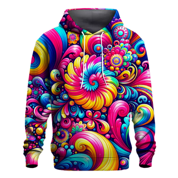 Funky Summer Tie-Dye Hoodie