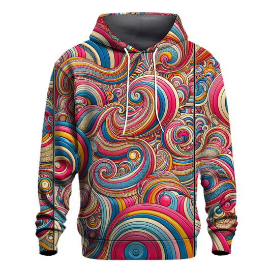 Rainbow Swirls Hoodie