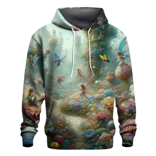 Fantasy Floral Garden Hoodie Custom Hoodies