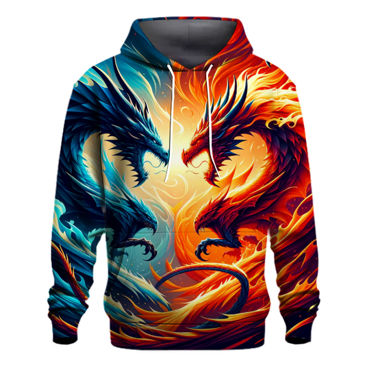 Epic Dragon Battle Hoodie