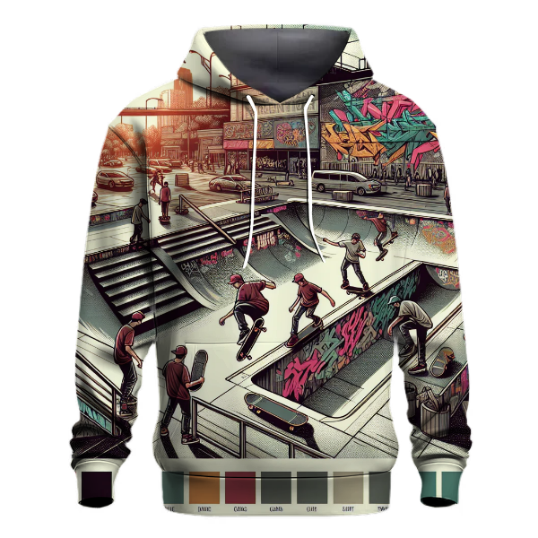 Skateboarding - Graffiti Grind Hoodie