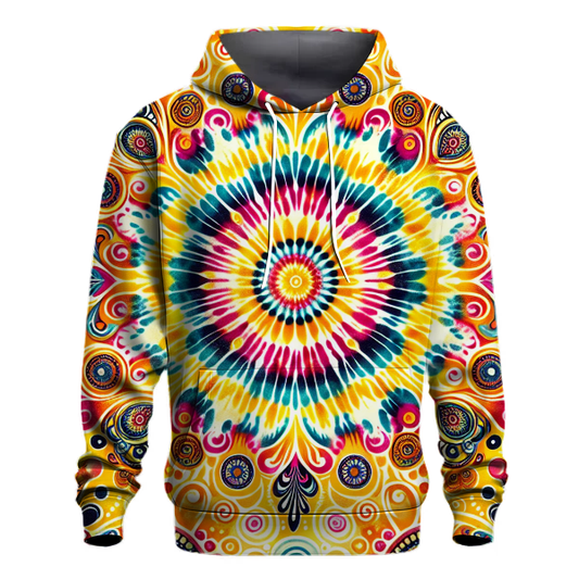 Vintage Tie-Dye Sunshine Hoodie